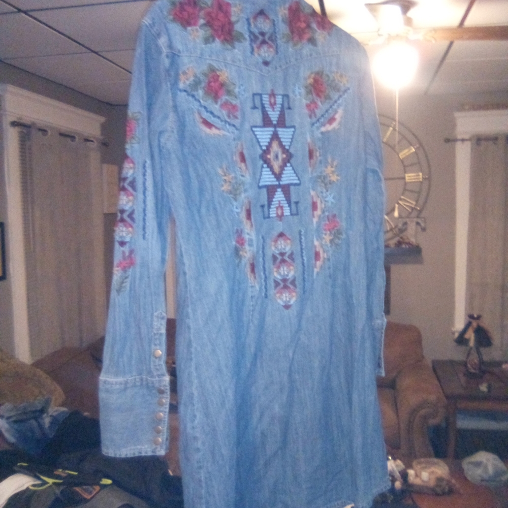 Stetson denim dress/duster